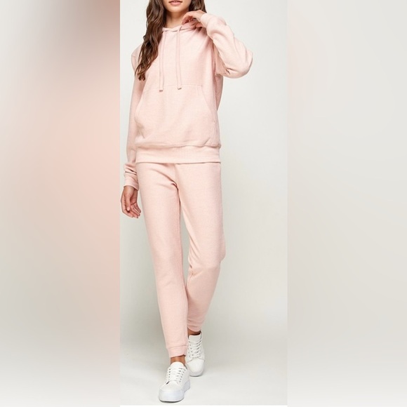 Women’s cord pink‎ jogger sweats pants medium, large or X-Large new - Picture 2 of 2